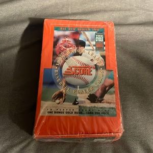 1994 Major League Baseball Player Cards with One Bonus Gold Rush Card Per Pack